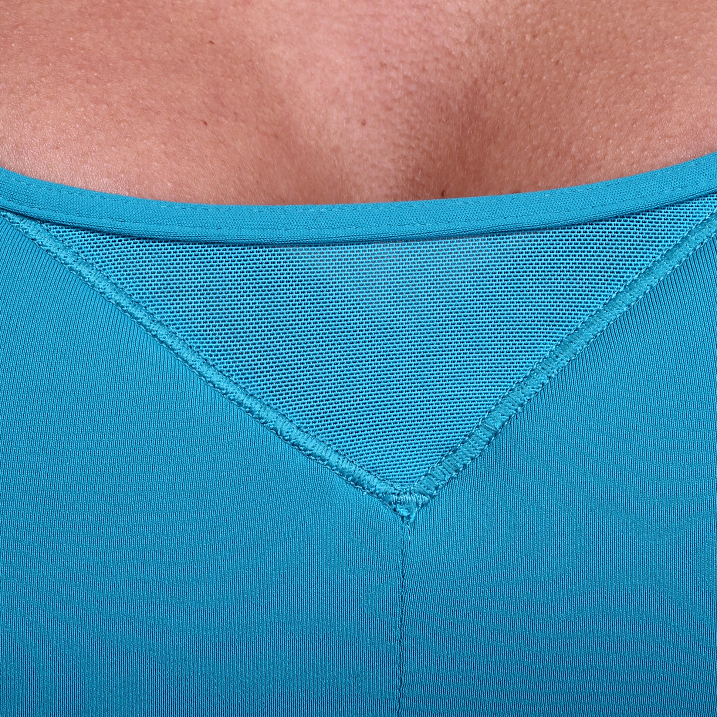 Supportiv Fitness Women's Sports Bra - Peacock Blue 7/13