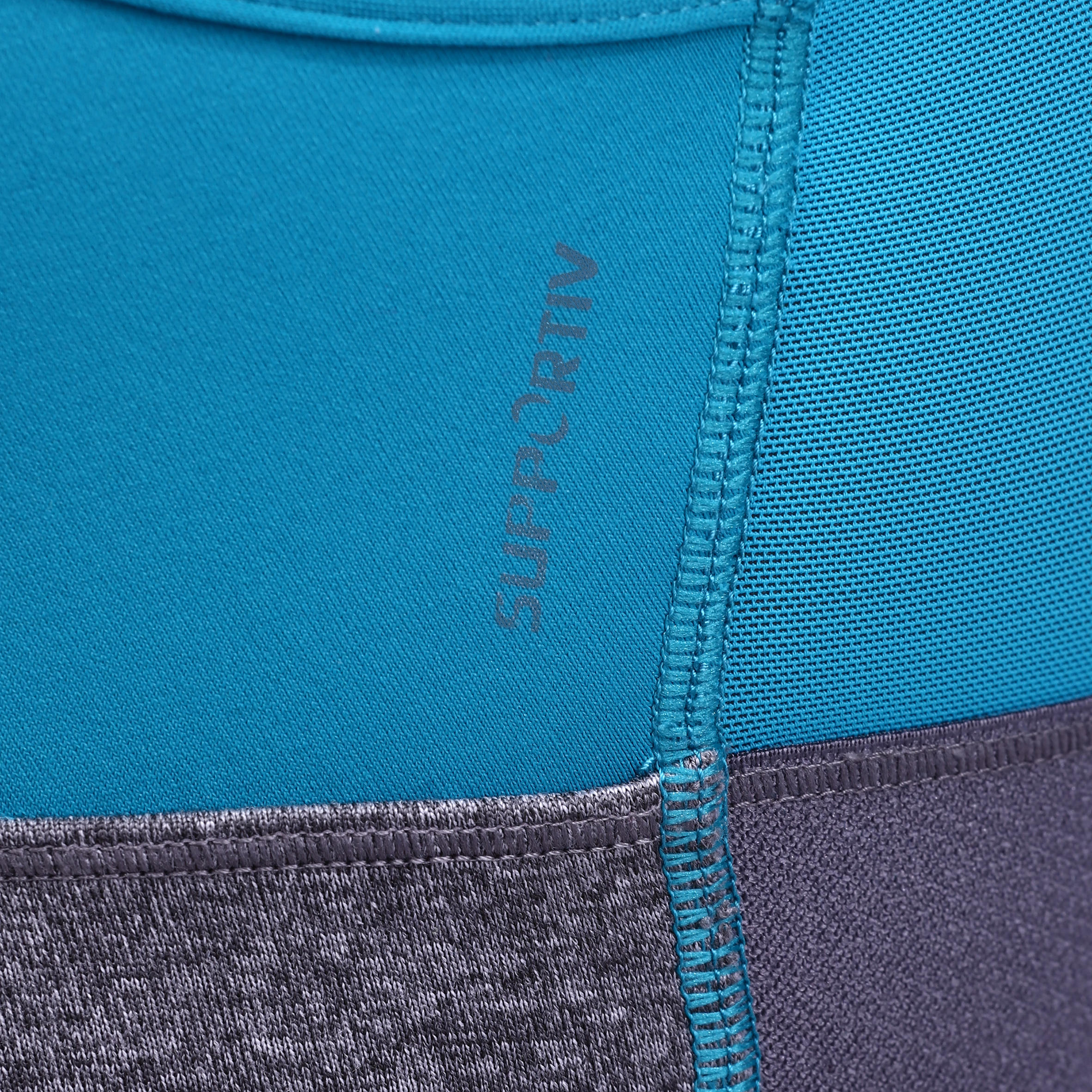 Supportiv Fitness Women's Sports Bra - Peacock Blue 11/13