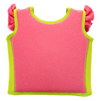 Pink swim vest for children already comfortable in the water