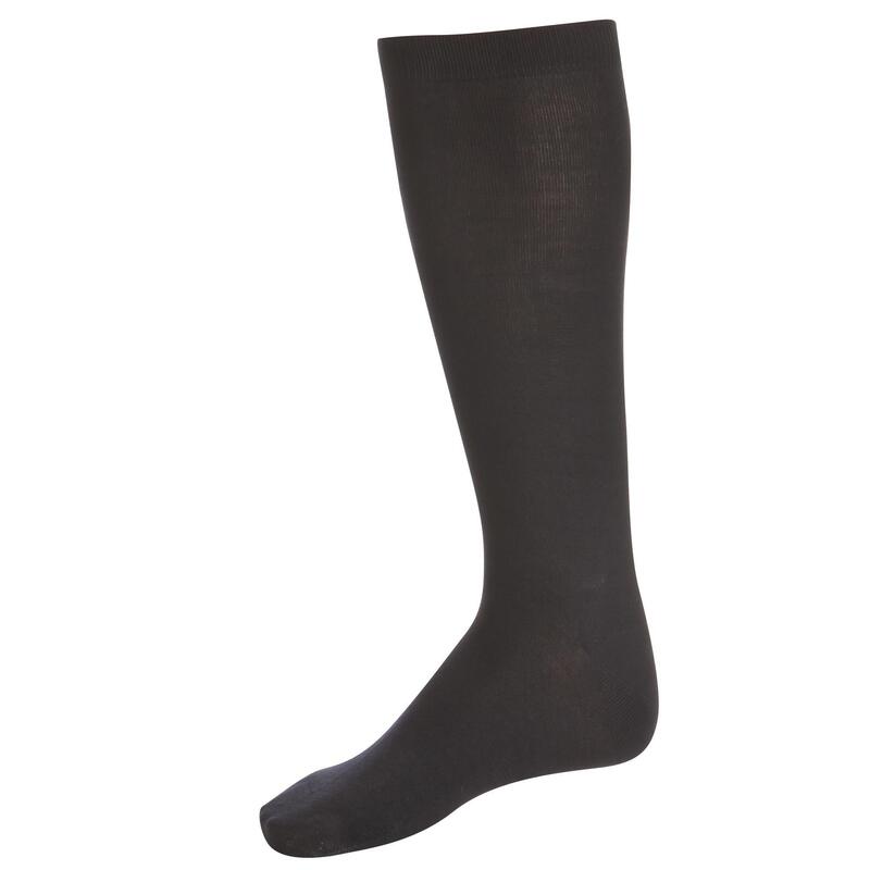 Lyžařské spodní hedvábné ponožky černé 