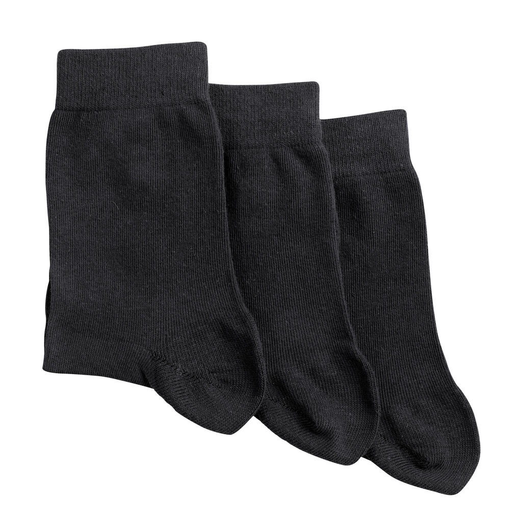 RS 160 Adult High Sports Socks Tri-Pack - Black