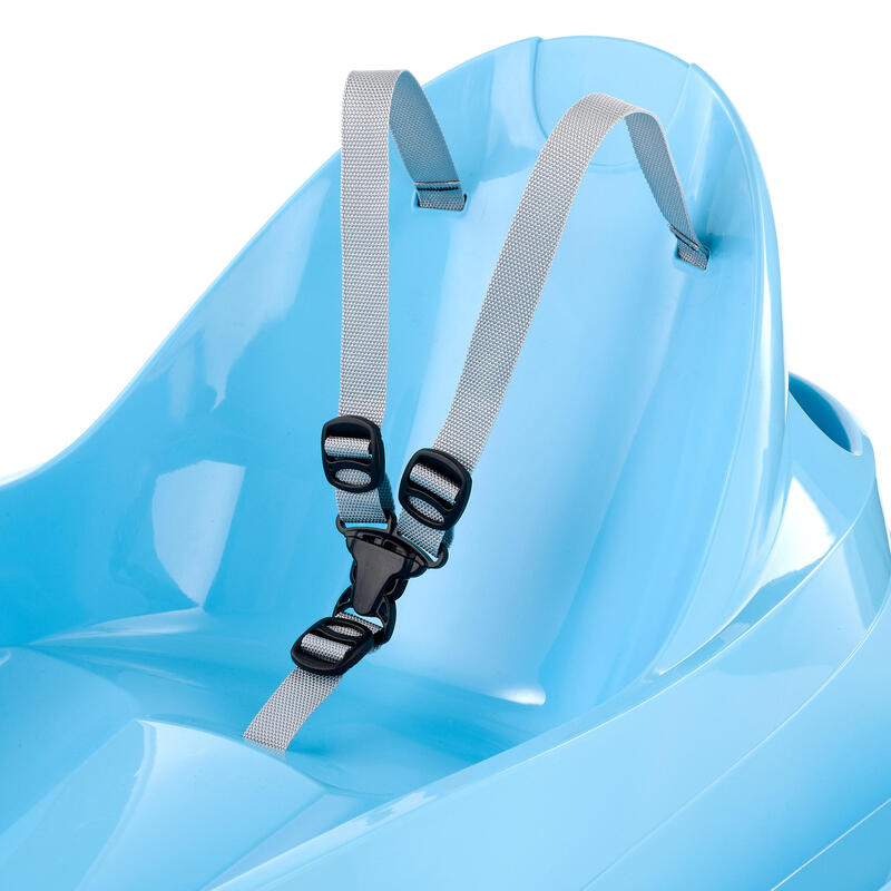 Slitta baby TRAINO azzurra