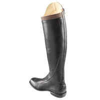 Victory Women's Horse Riding Leather Boots Calf Size M - Black