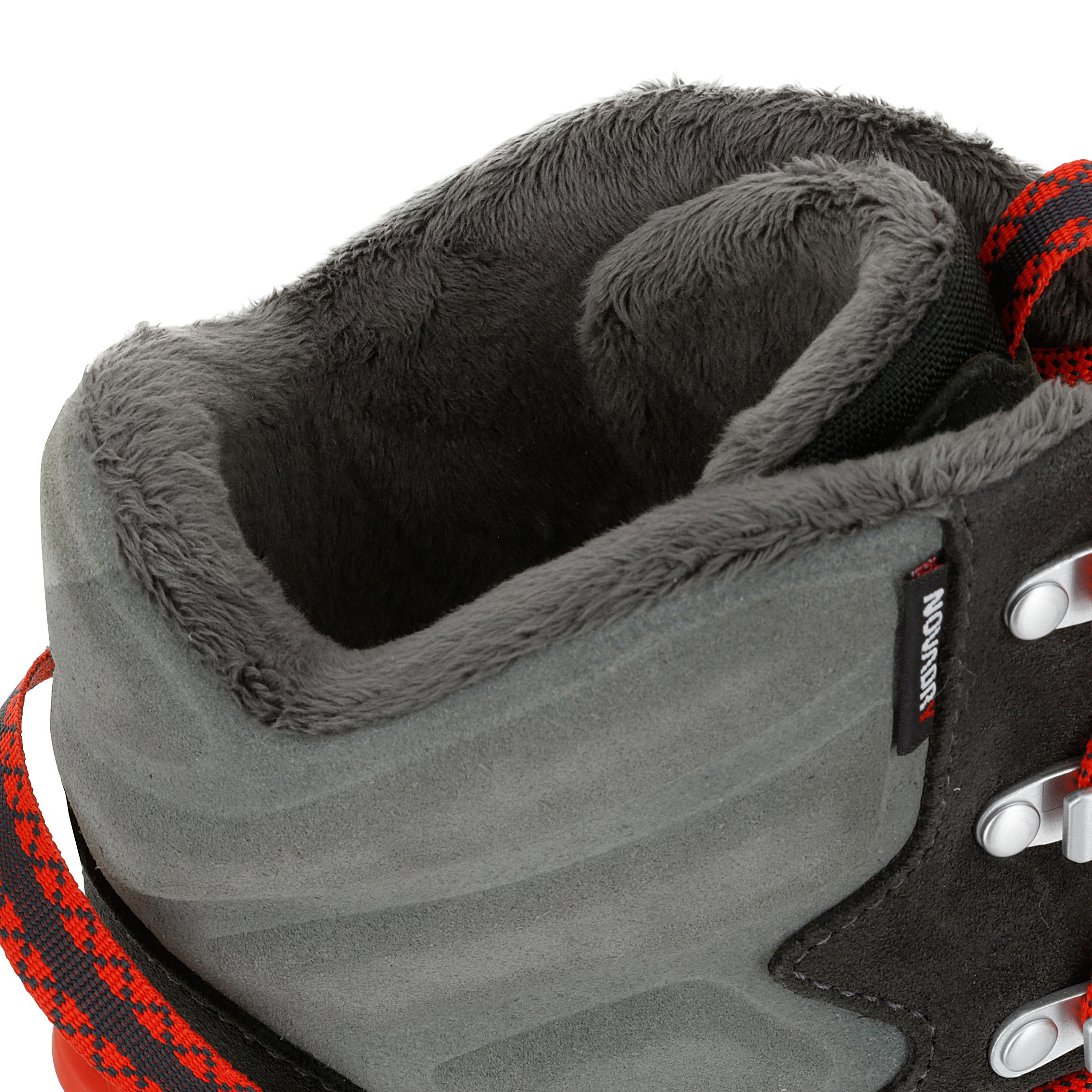 SH920 x-warm men's grey high snow hiking boots. 2/10