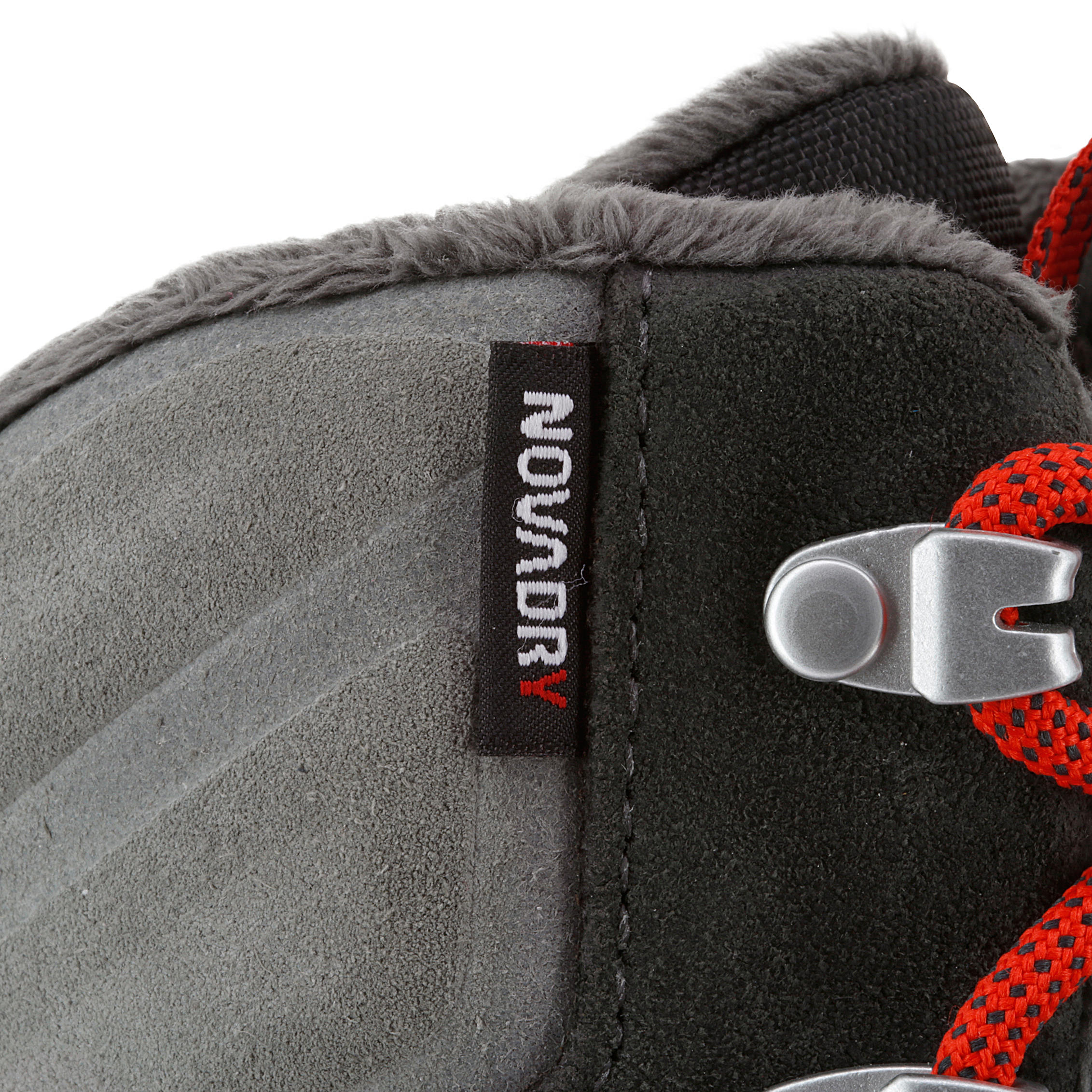 SH920 x-warm men's grey high snow hiking boots. 4/10