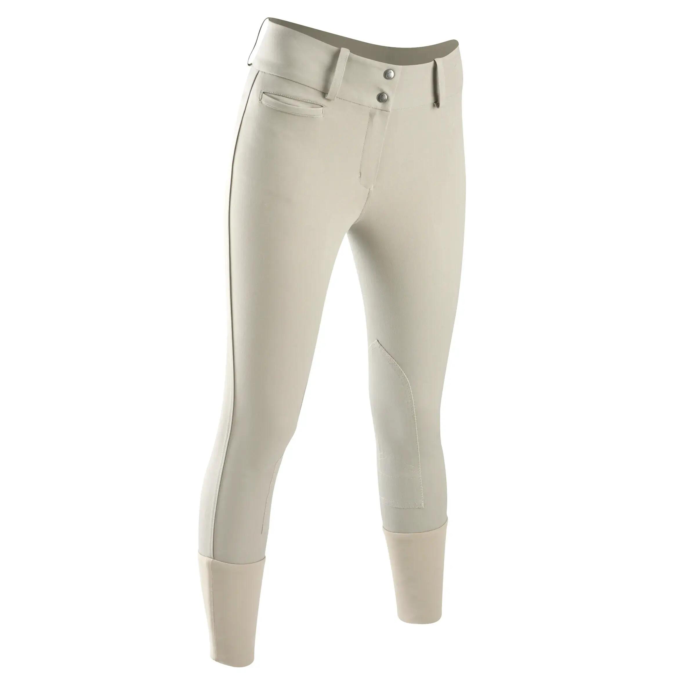 BASIC women's riding jodhpurs - beige 1/1