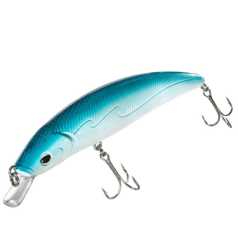 Poisson nageur flottant pêche Quizer 100 bleu Poisson nageur flottant pêche Quizer 100 bleu