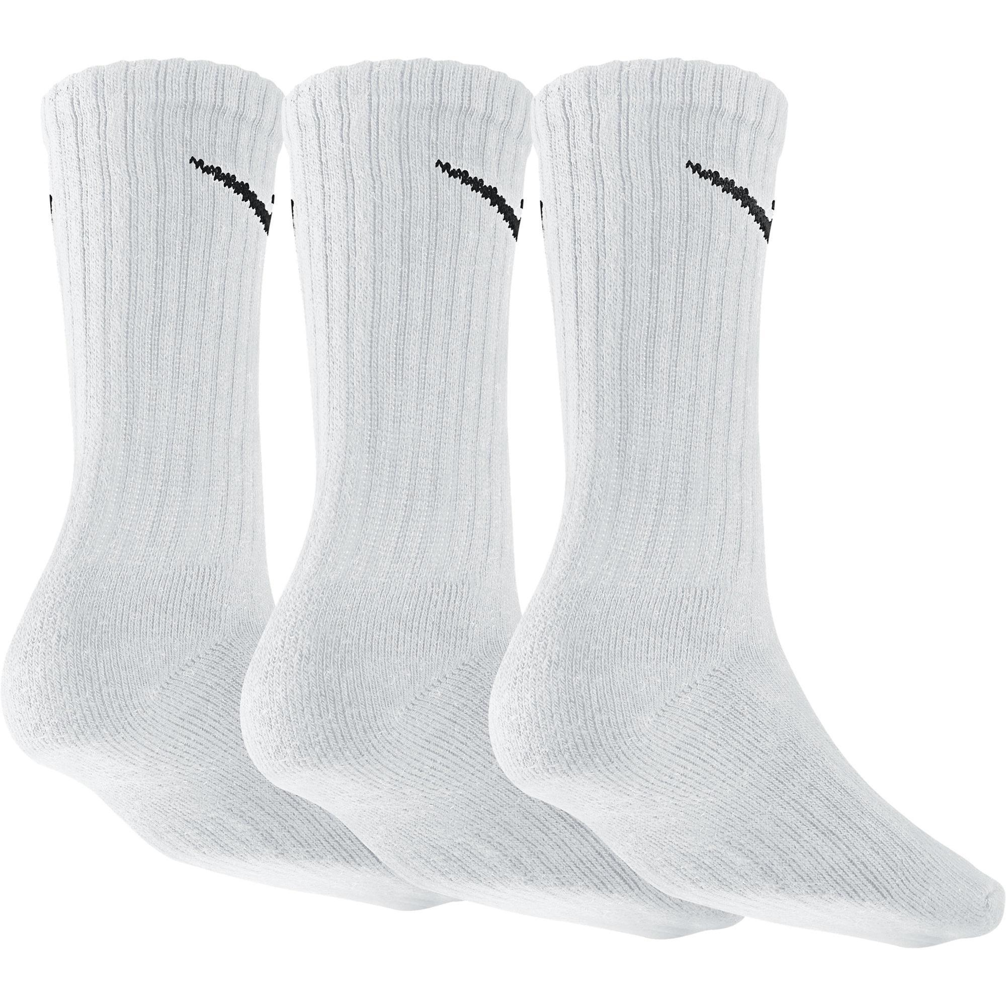 CALCETINES DE TENIS ADULTOS LARGOS NIKE BLANCOS LOTE DE 3. NIKE | Black  Friday Decathlon 2020