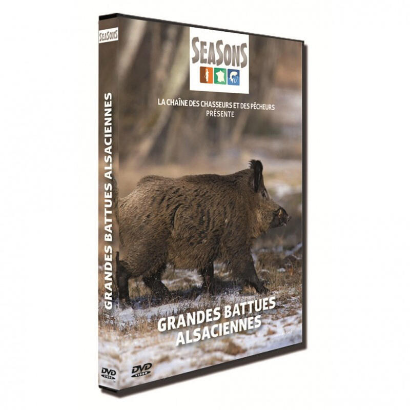 DVD chasse grandes battues alsaciennes