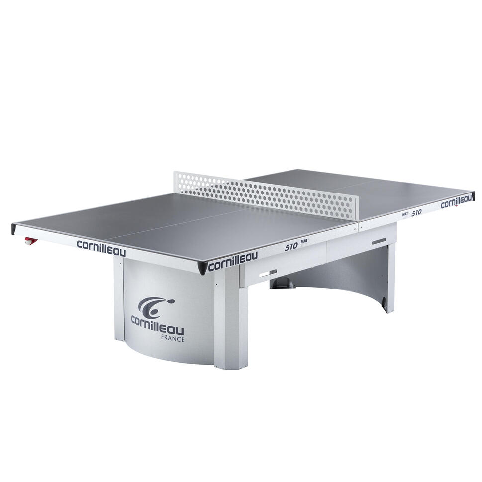 MESA DE PING PONG 510 PRO EXTERIOR CINZA CORNILLEAU - Decathlon