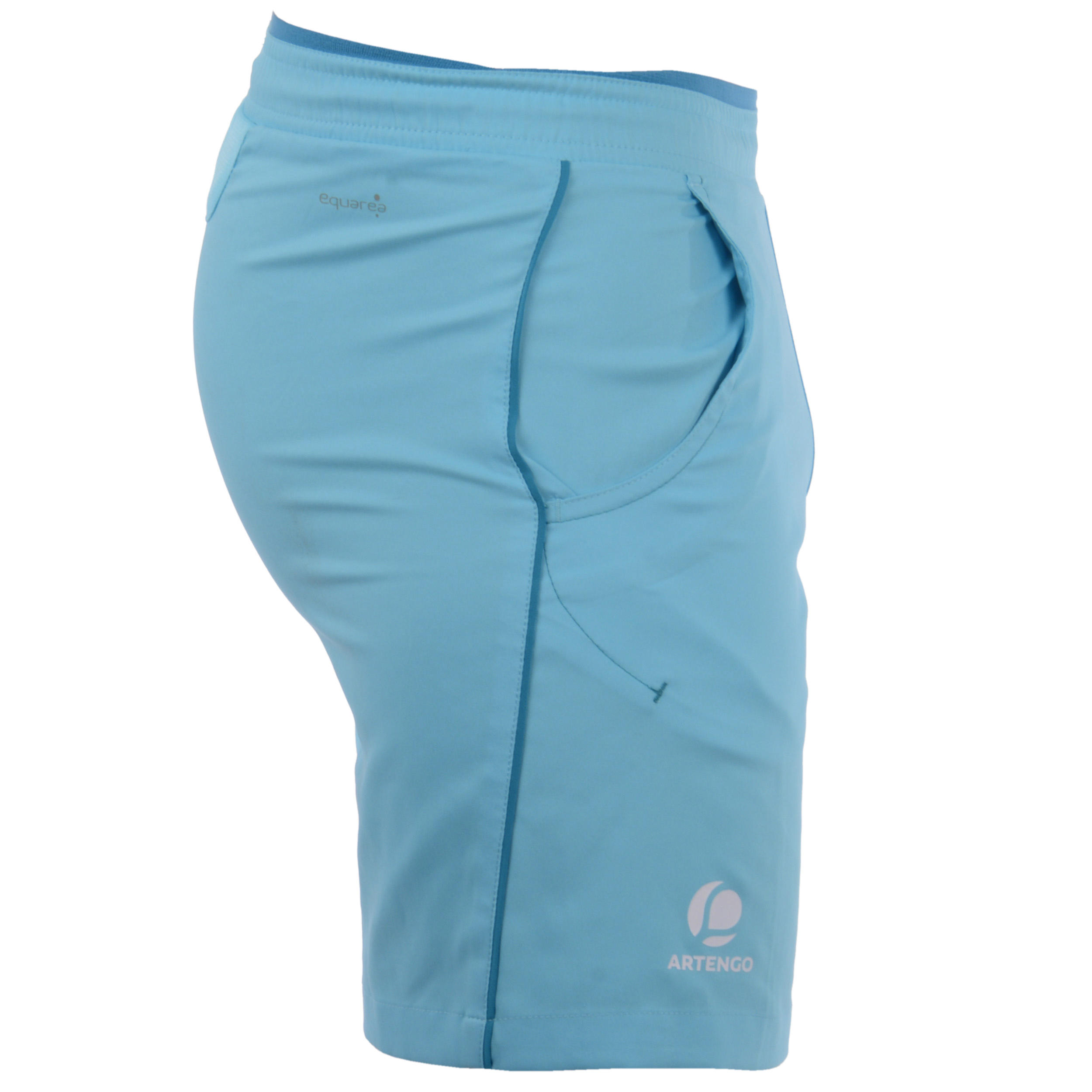 860 Junior Tennis Badminton Padel Table Tennis Squash Shorts - Blue 2/3