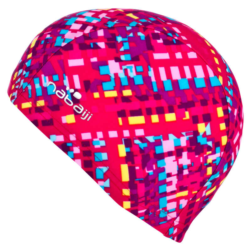 CAPS - MESH MOTIF PINK SWIM CAP NABAIJI