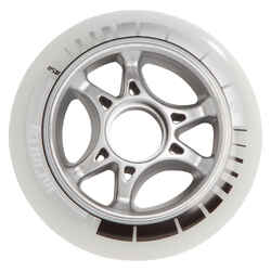 Infinity Adult Inline Skate Wheels 90 mm 85A 4-Pack - White