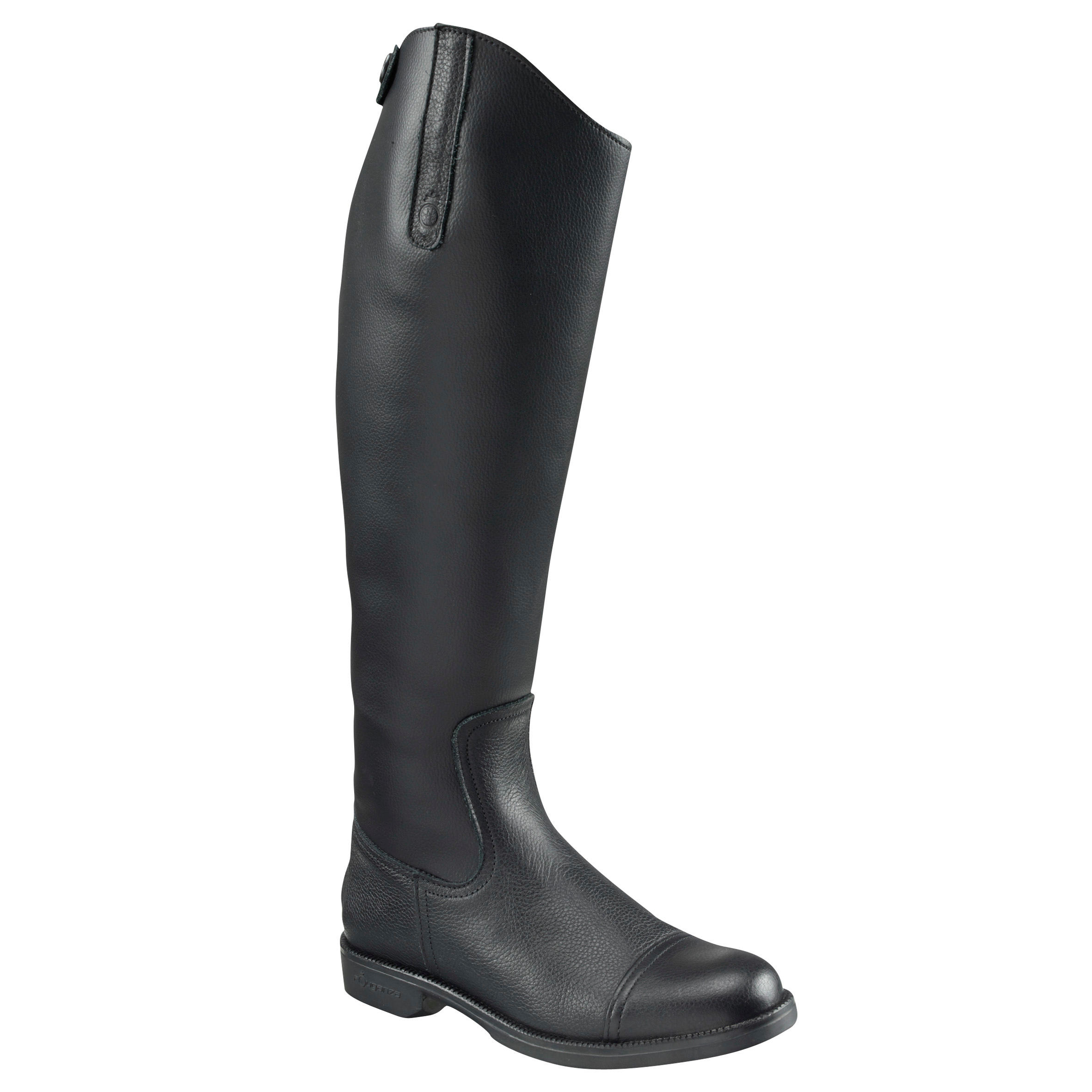 Joao Adult Synthetic Horse Riding Boots - Black 1/8