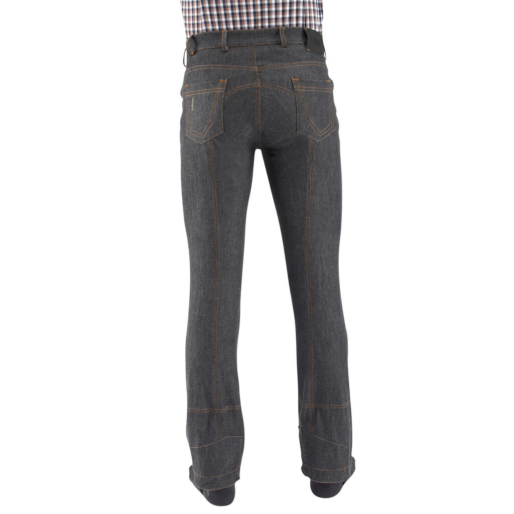 Straight-Leg Horse Riding Jeans