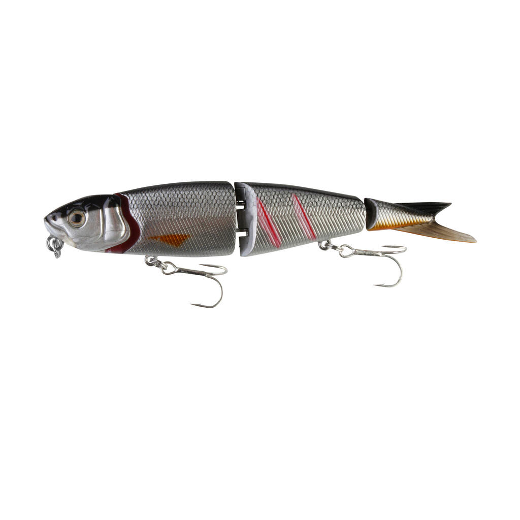 4play Swim&Jerk 9.5cm Fishing Plug Bait - Silver