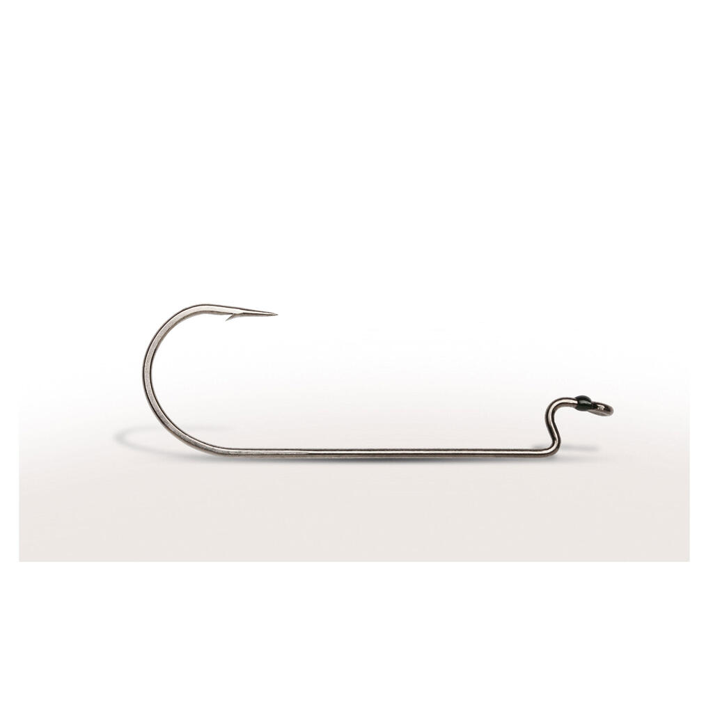 7347 WORM No. 1/0 SOFT LURE FISHING HOOK