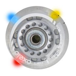 Lot 2 roues avec roulements roller enfant FLASH 63mm 80A