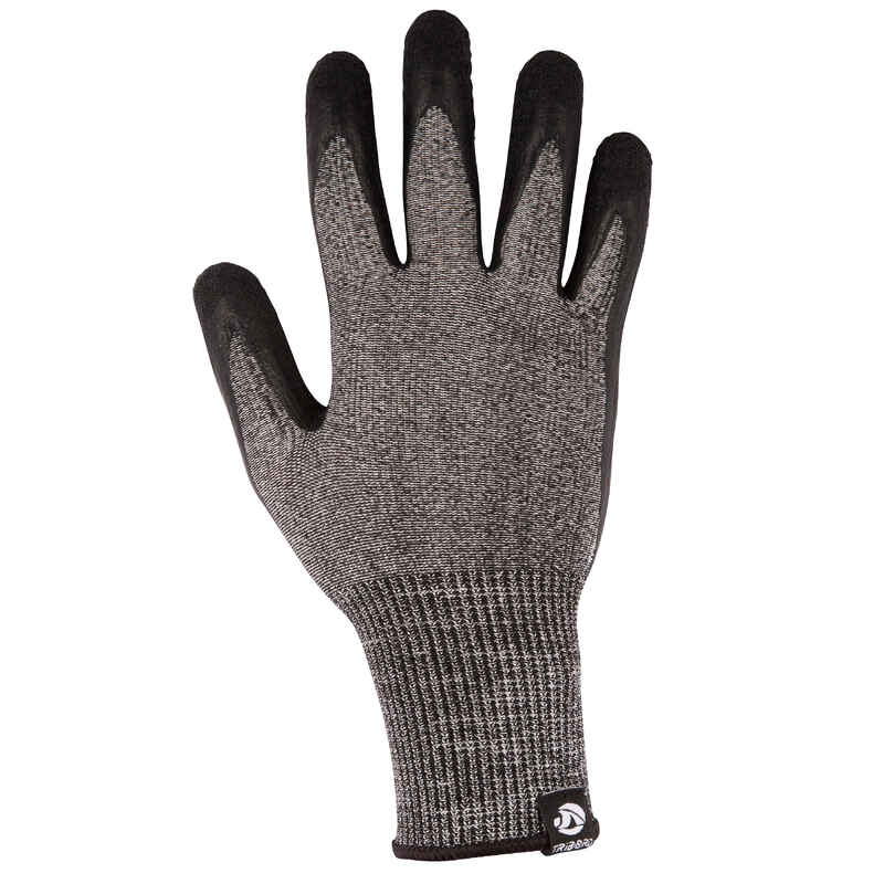 Spearfishing Textile Gloves 1 mm Coated SPF100