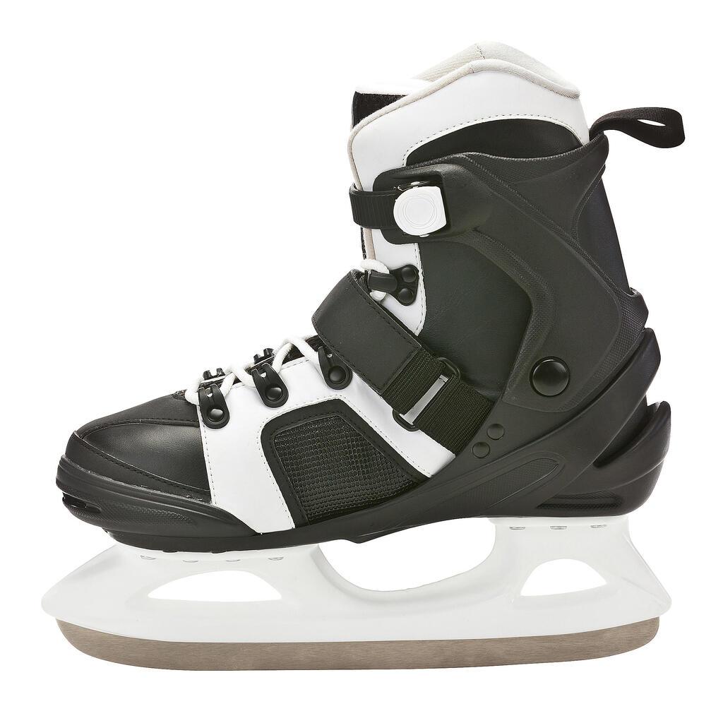 Fit 3 Men's Ice Skates - Black/White