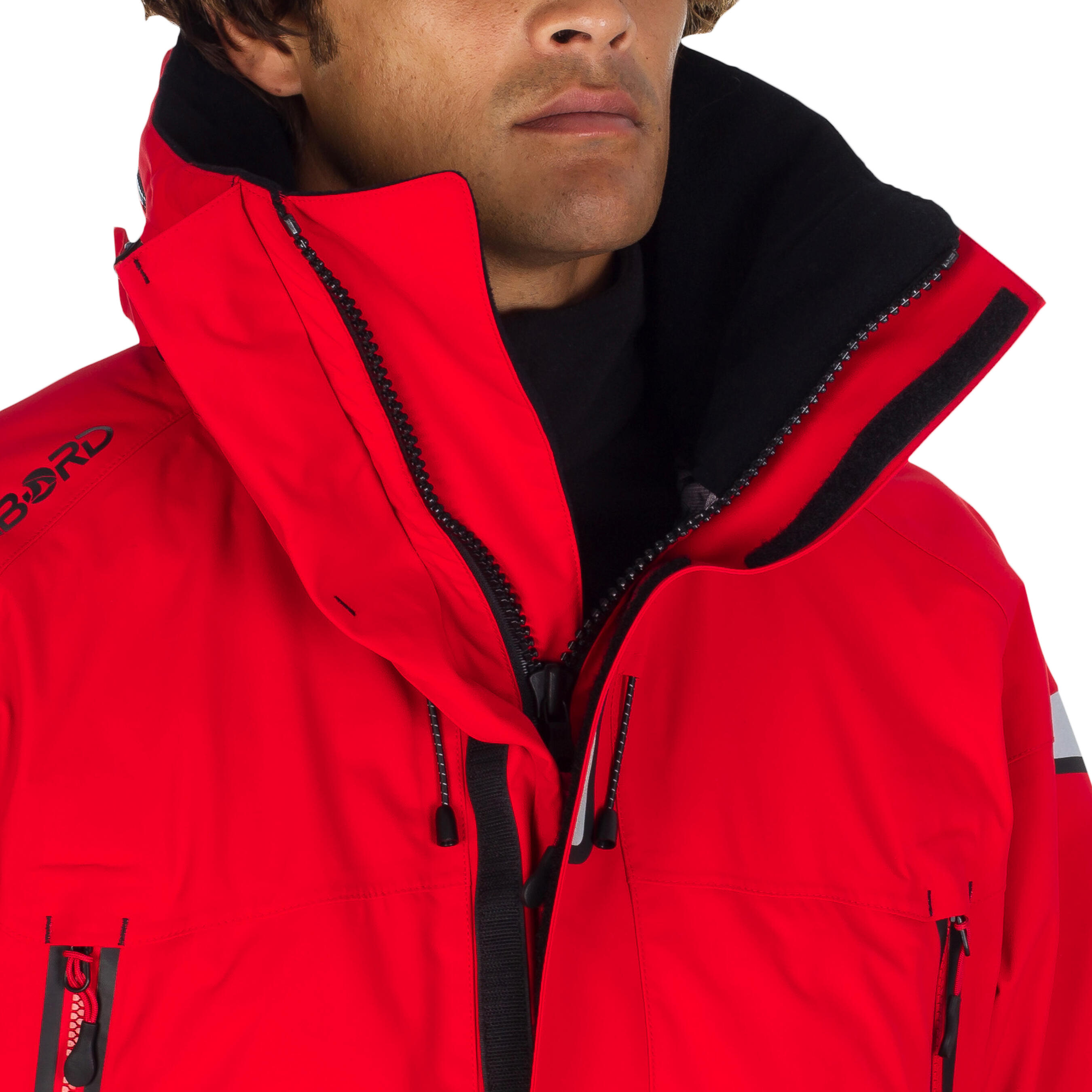Ozean 900 Men's Waterproof and Breathable Sailing Jacket - Red 11/44