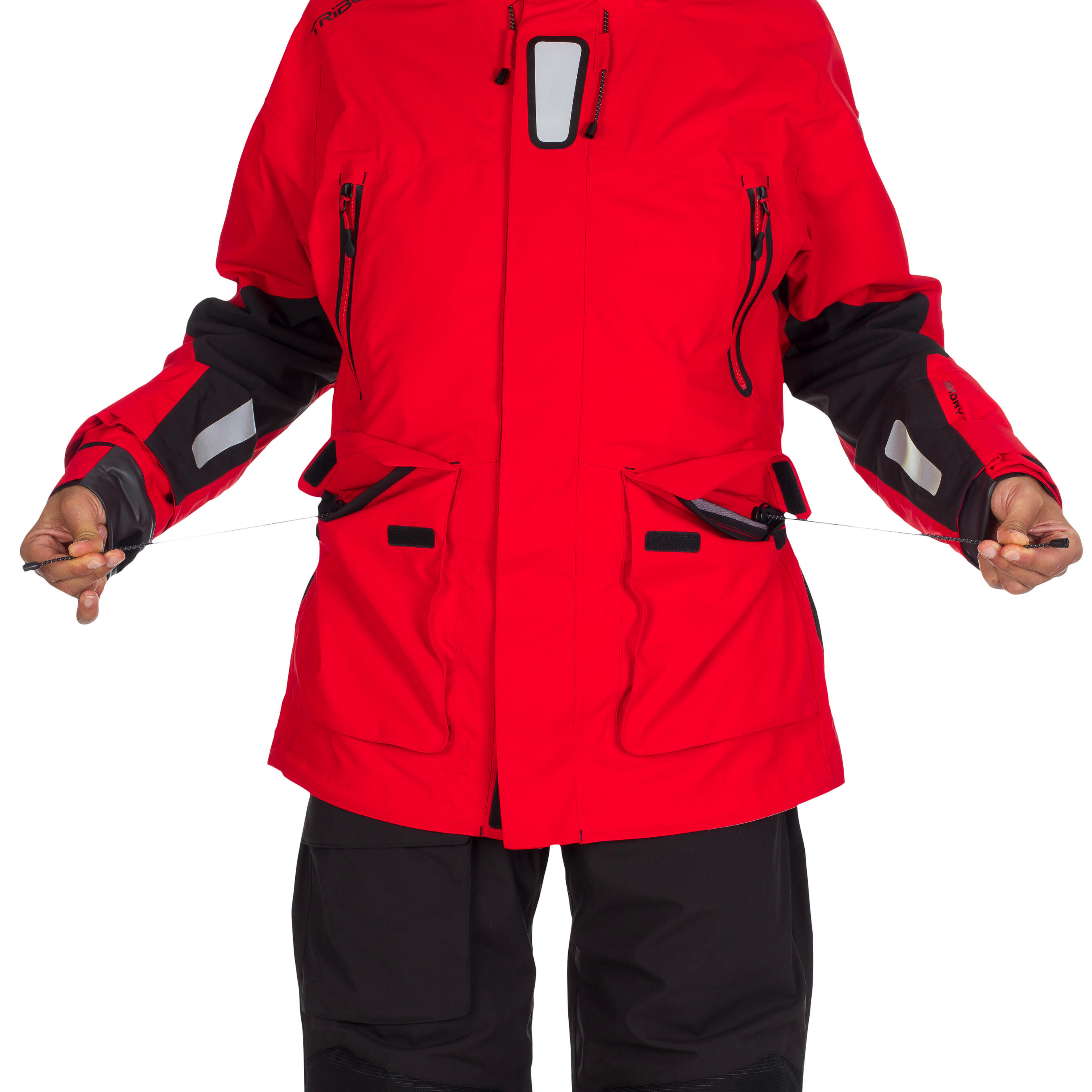 Ozean 900 Men's Waterproof and Breathable Sailing Jacket - Red 20/44
