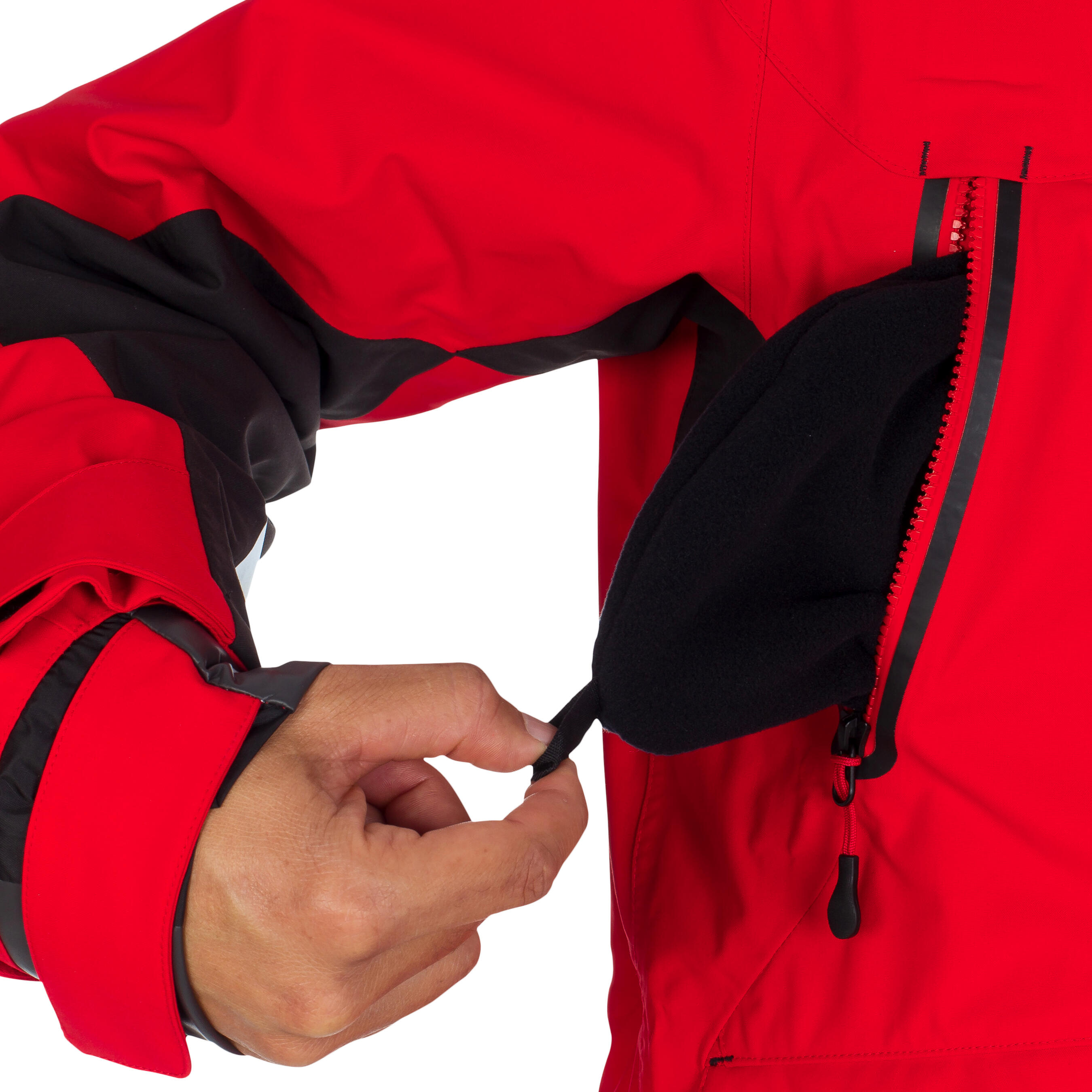 Ozean 900 Men's Waterproof and Breathable Sailing Jacket - Red 39/44