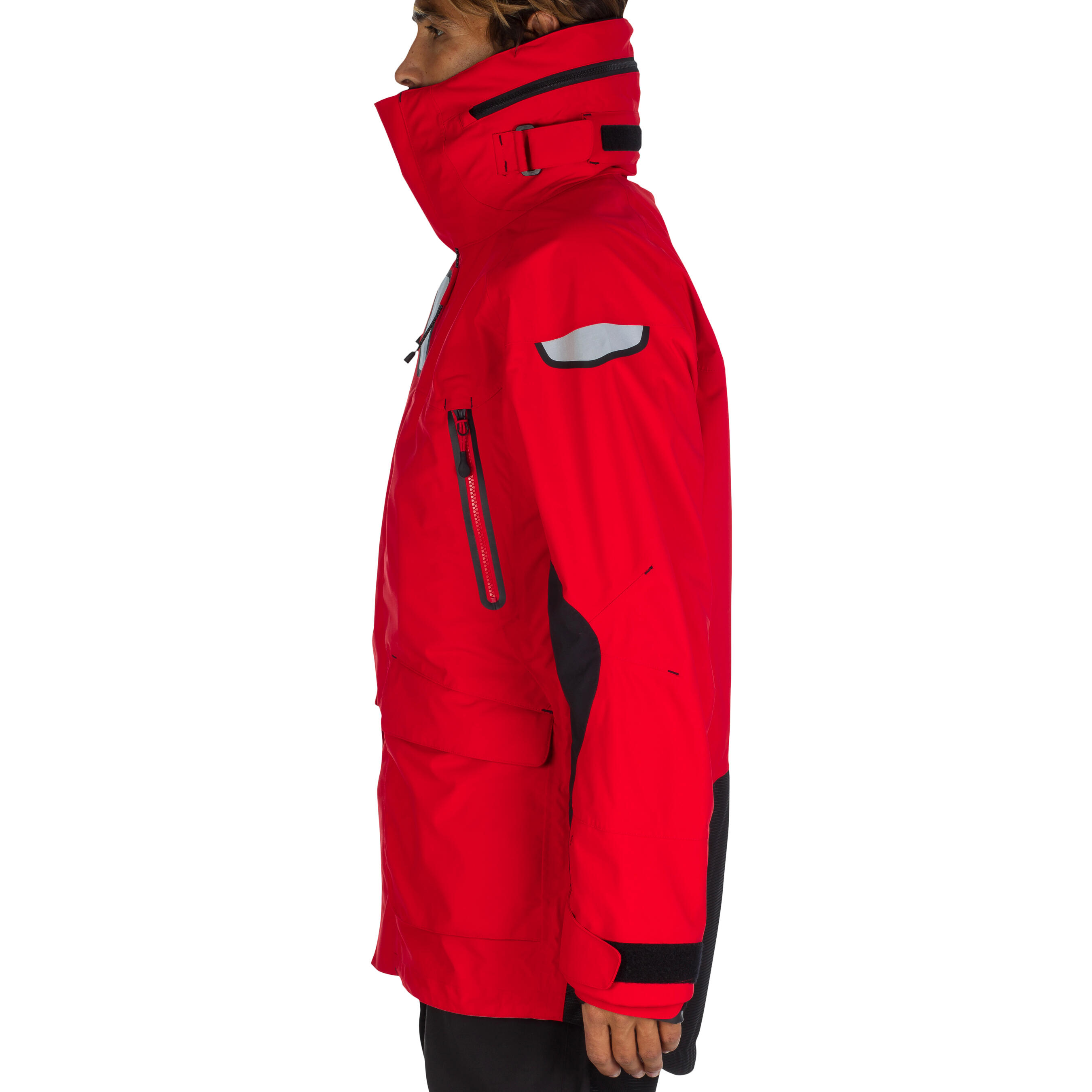 Ozean 900 Men's Waterproof and Breathable Sailing Jacket - Red 10/44