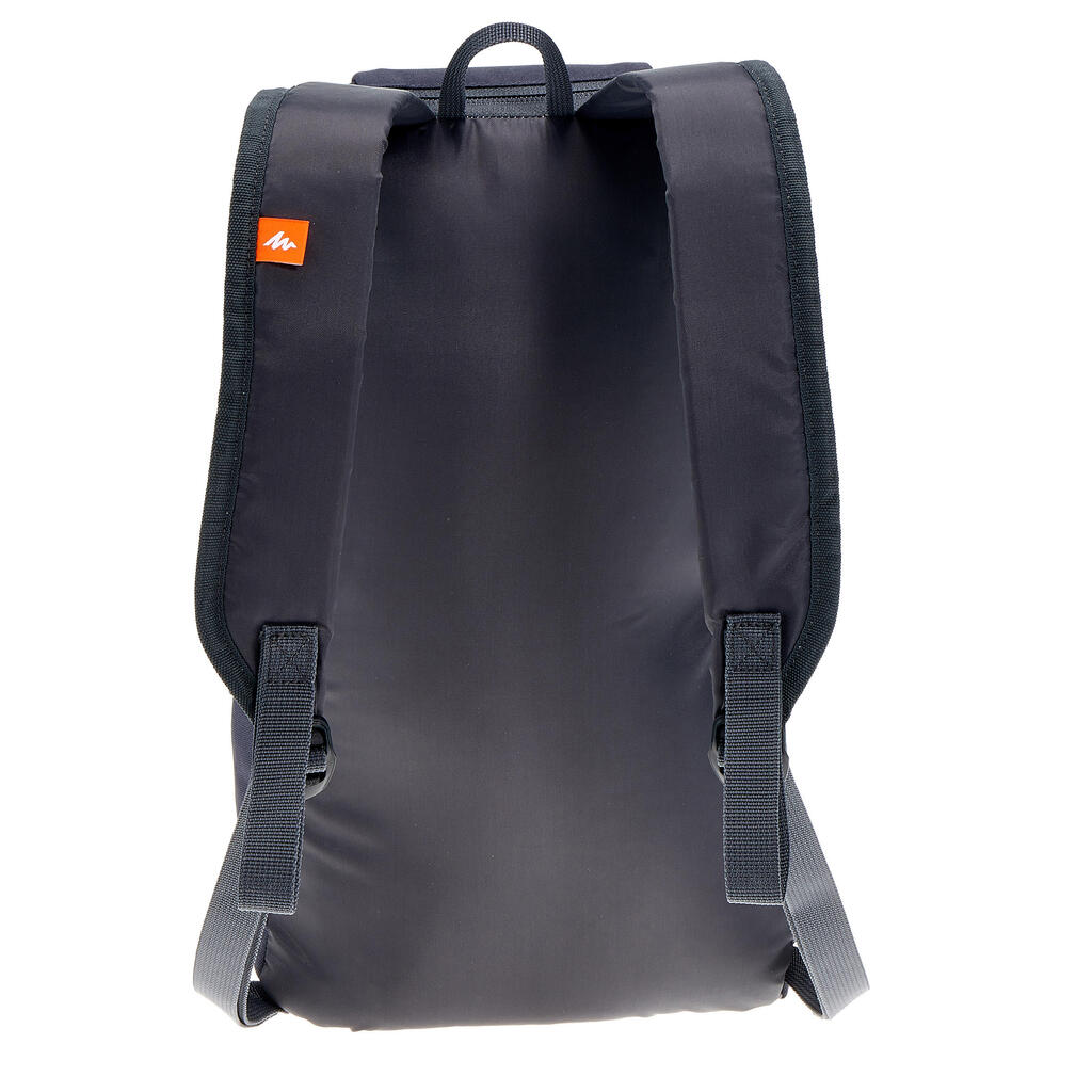 MOCHILA DE SENDERISMO NH100 10 LITROS NEGRO 