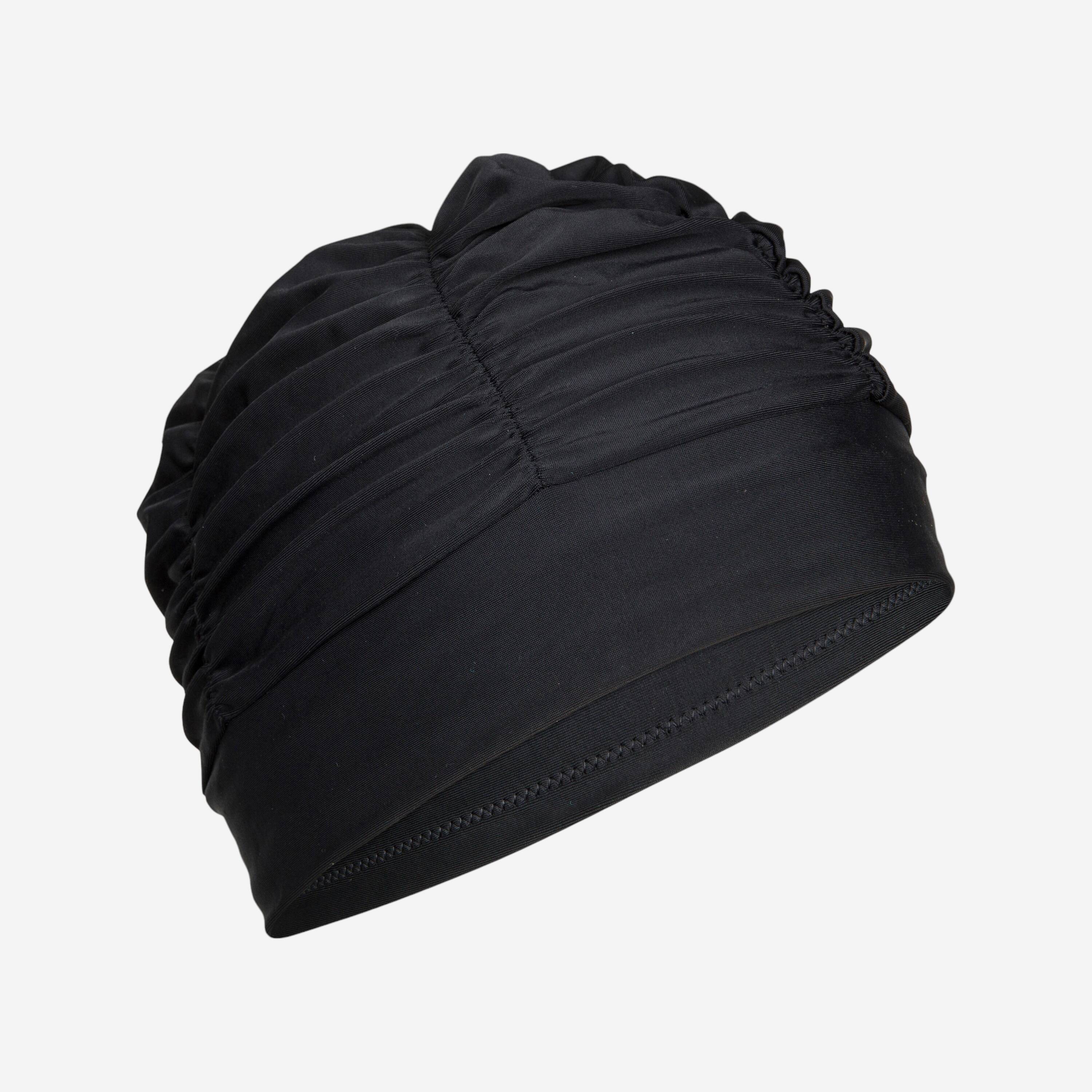 Volume mesh swimming cap - Stretchy - One size - Black -  3