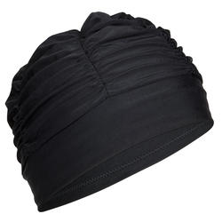 Bonnet de Bain Volume en Maille - Extensible - Taille Unique - Noir