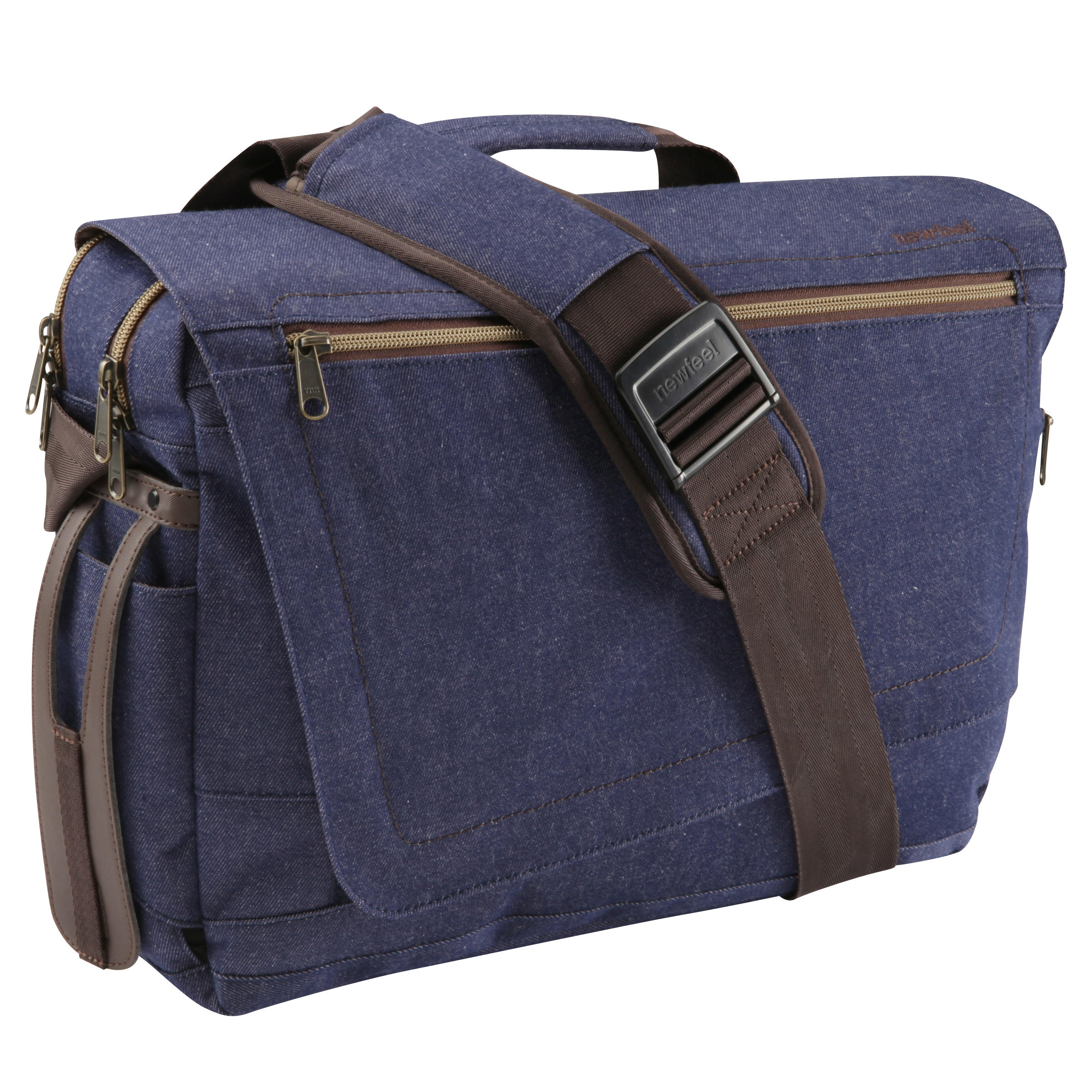 NEWFEEL Backenger UP 20 L Laptop Messenger bag/Backpack - denim