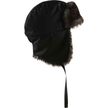 Adult Ushanka Ski Hat Firstheat - Black