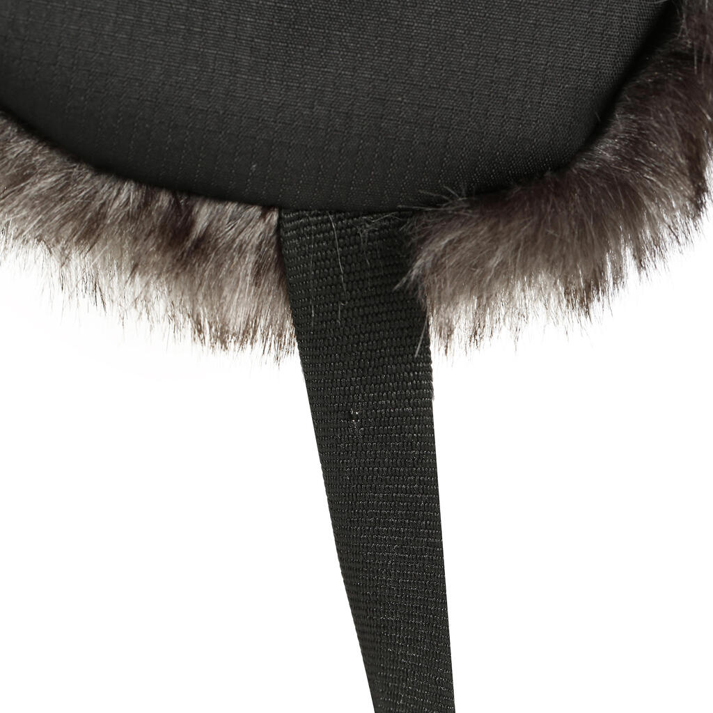 Adult Ushanka Ski Hat Firstheat - Black