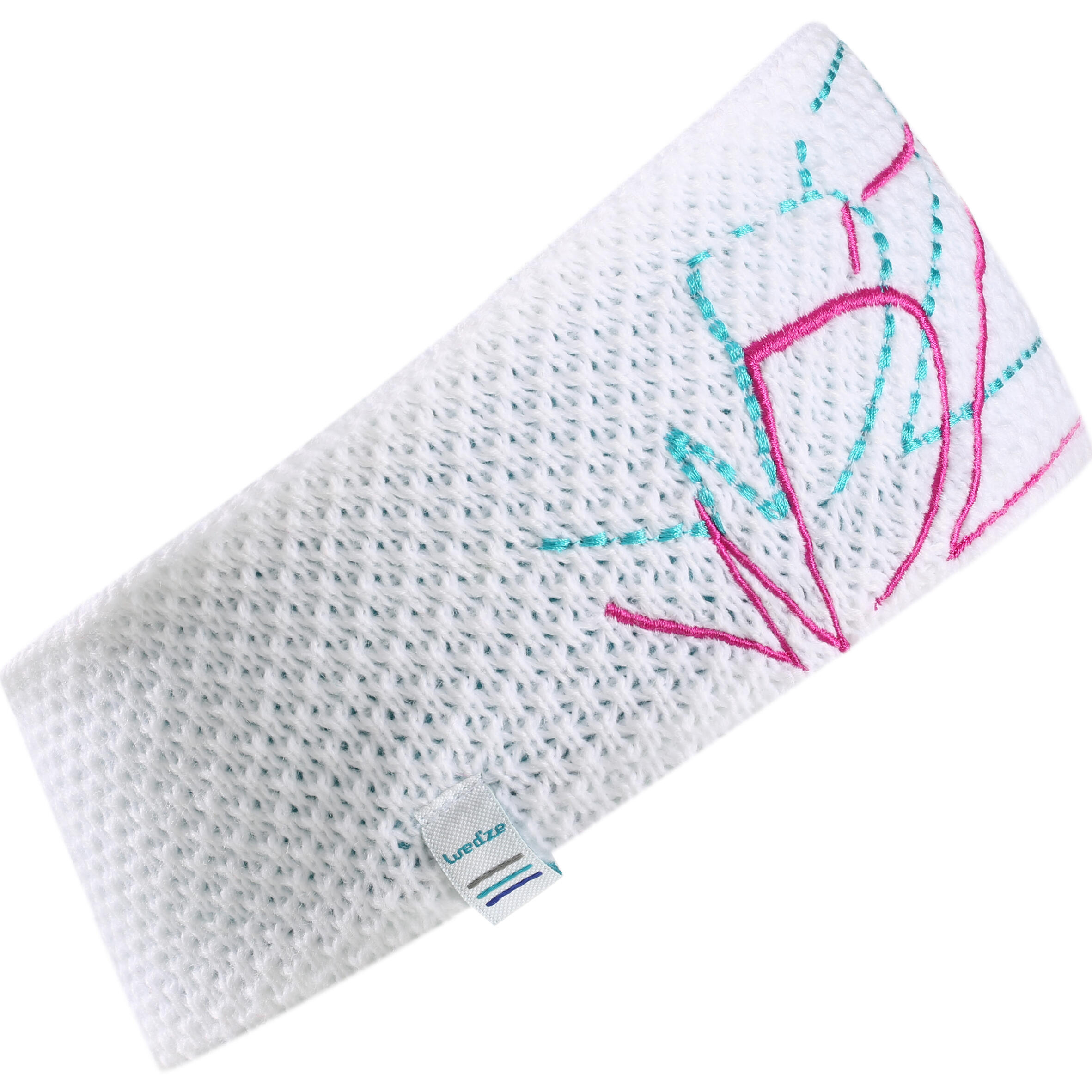 Wed'ze Speed Brand Children's Ski Headband - White 3/8
