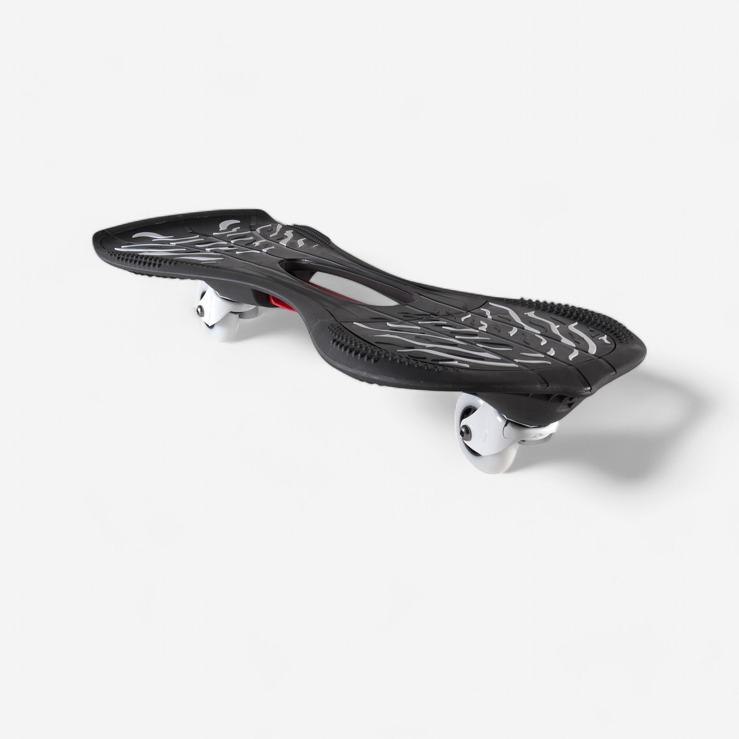 OXELO Waveboard Oxeloboard schwarz/weiss