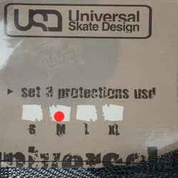 USD Adult Street Skating Protectors Set of 3 - Black