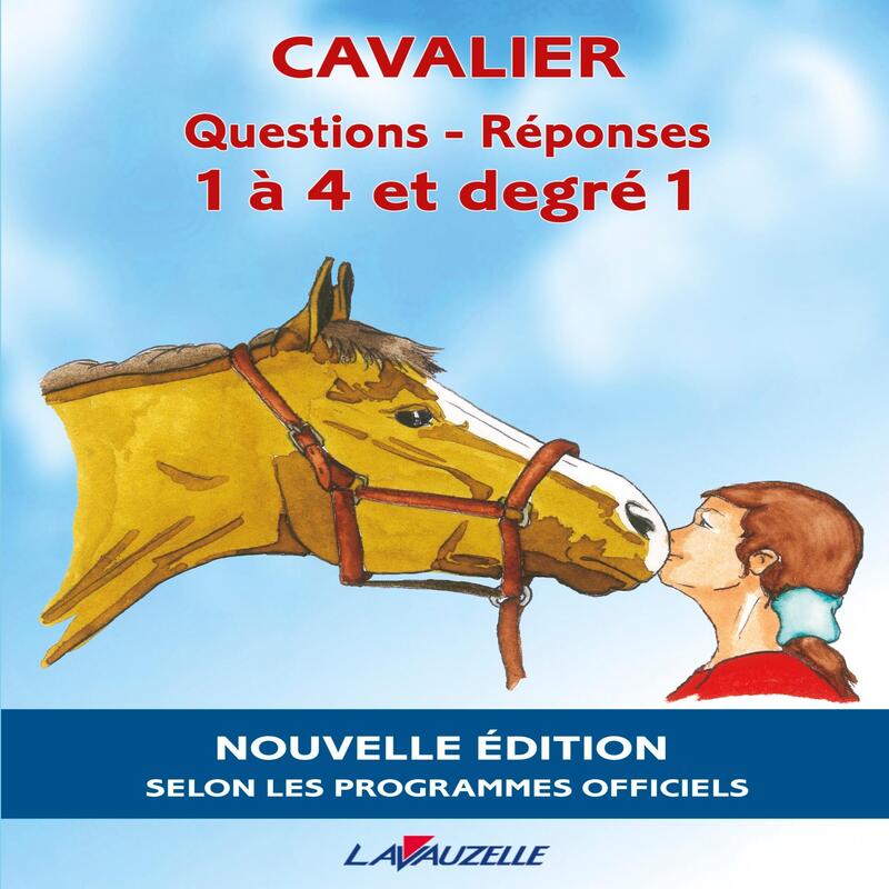 Cahier d'exercices pour se préparer aux examens fédéraux des galops 1 à 4  LAVAUZELLE