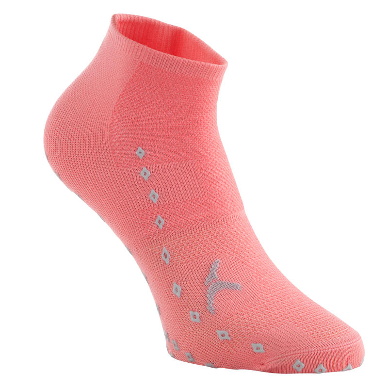 Women's Non-Slip Socks - Coral