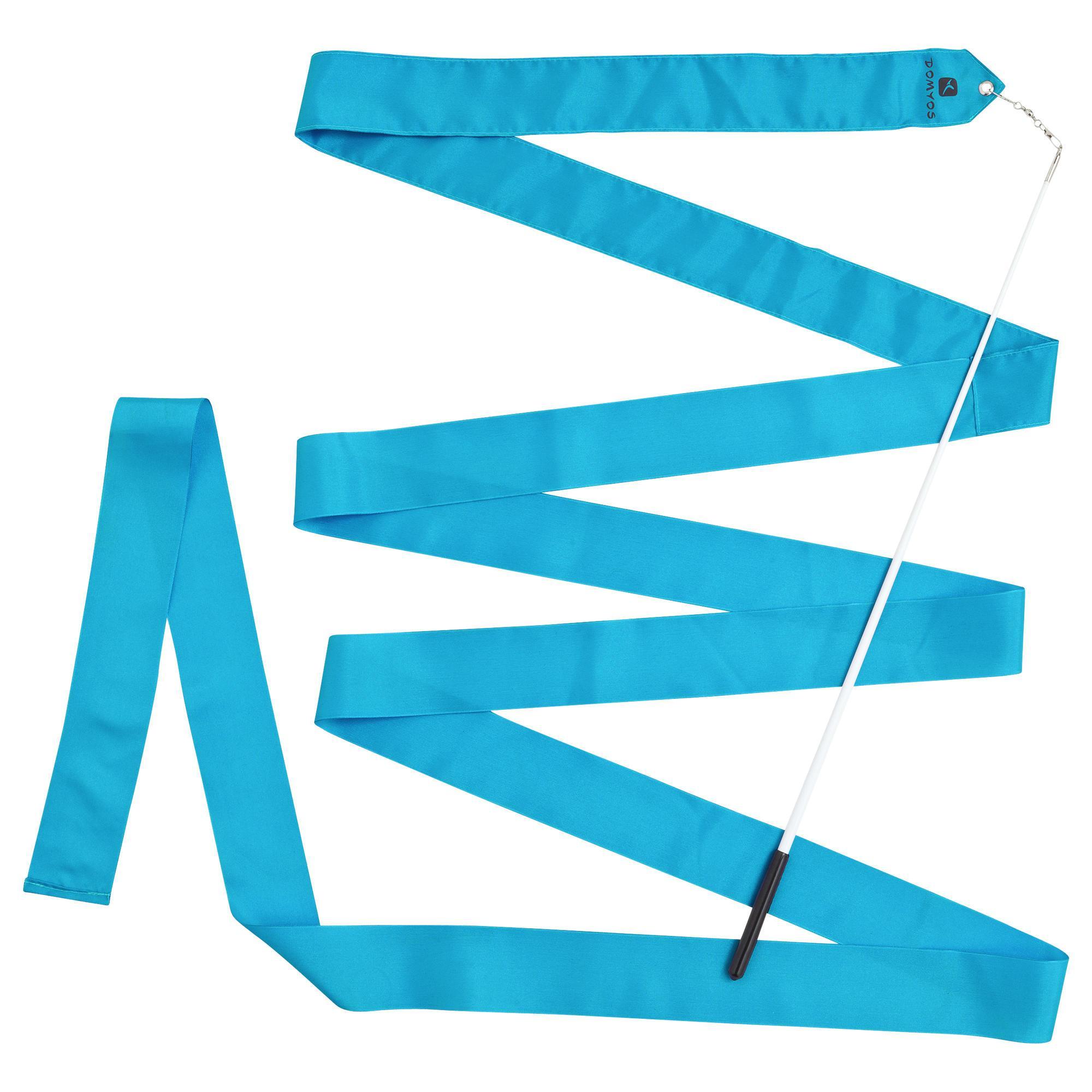 Rhythmic Gymnastics Ribbon - 6 Metres | Domyos by Decathlon How Long Is Rhythmic Gymnastics Ribbon