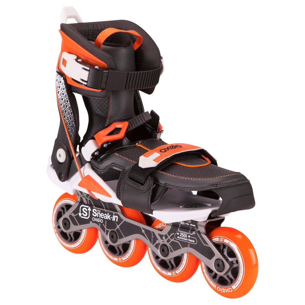 Sneak-In Adult Urban Mobility Inline Skates - Orange/Black