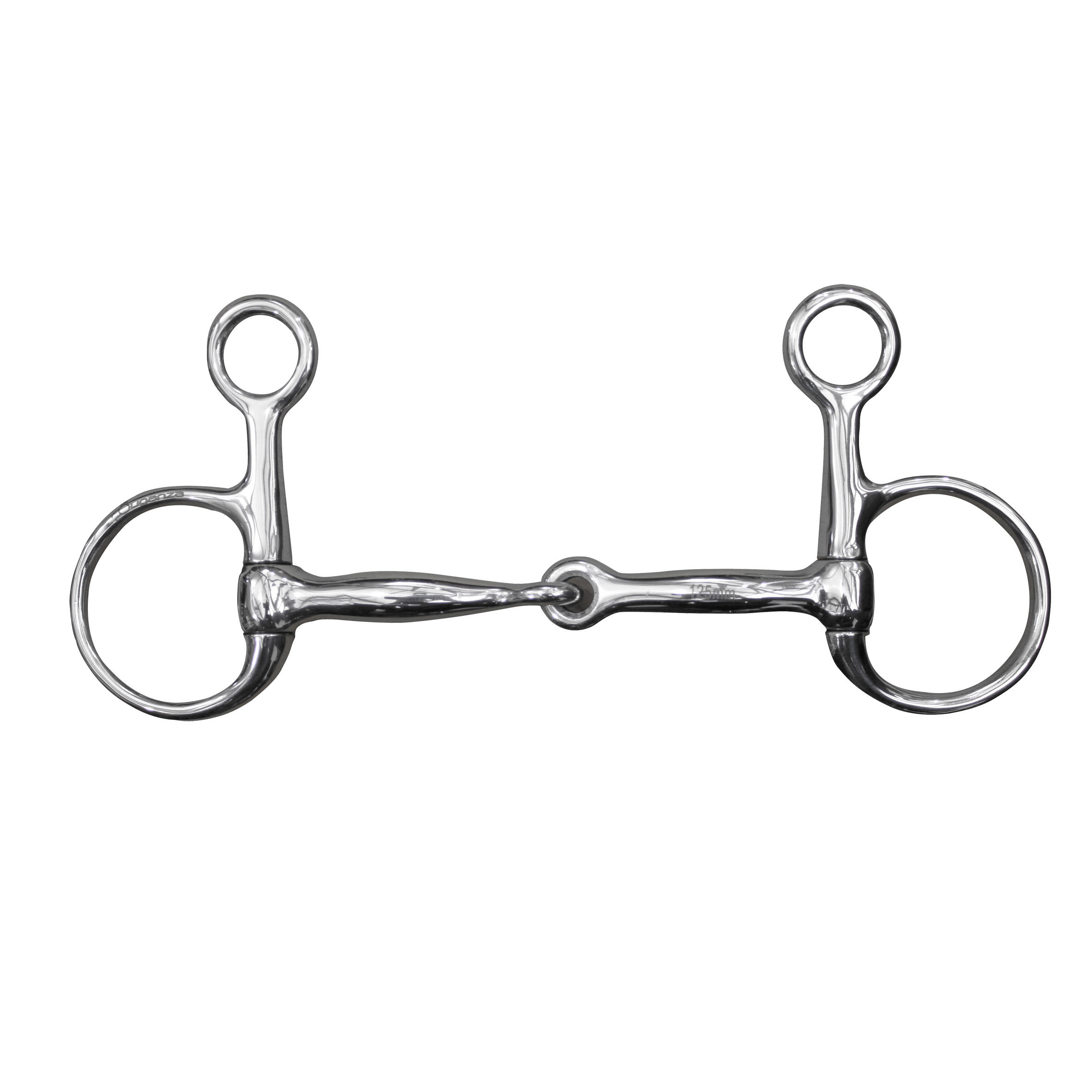 Baucher Stainless Steel Horse Riding Snaffle Bit For Horse/Pony 1/2