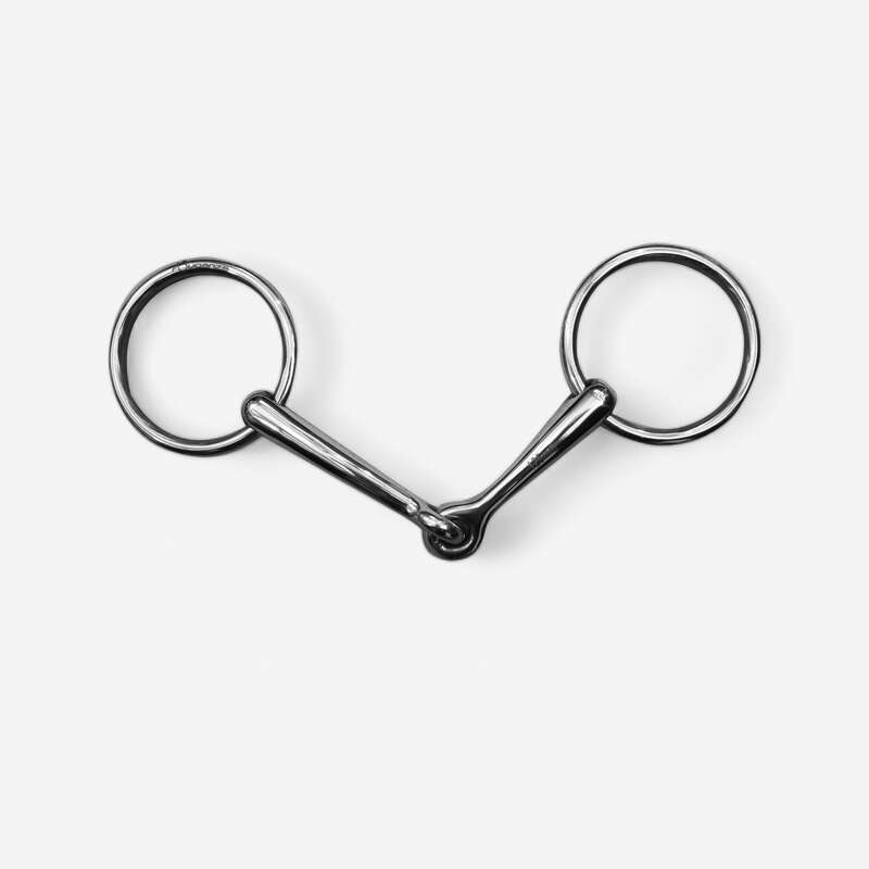 FOUGANZA Stainless Steel Horse Riding Curb Bit For Horse/Pony...