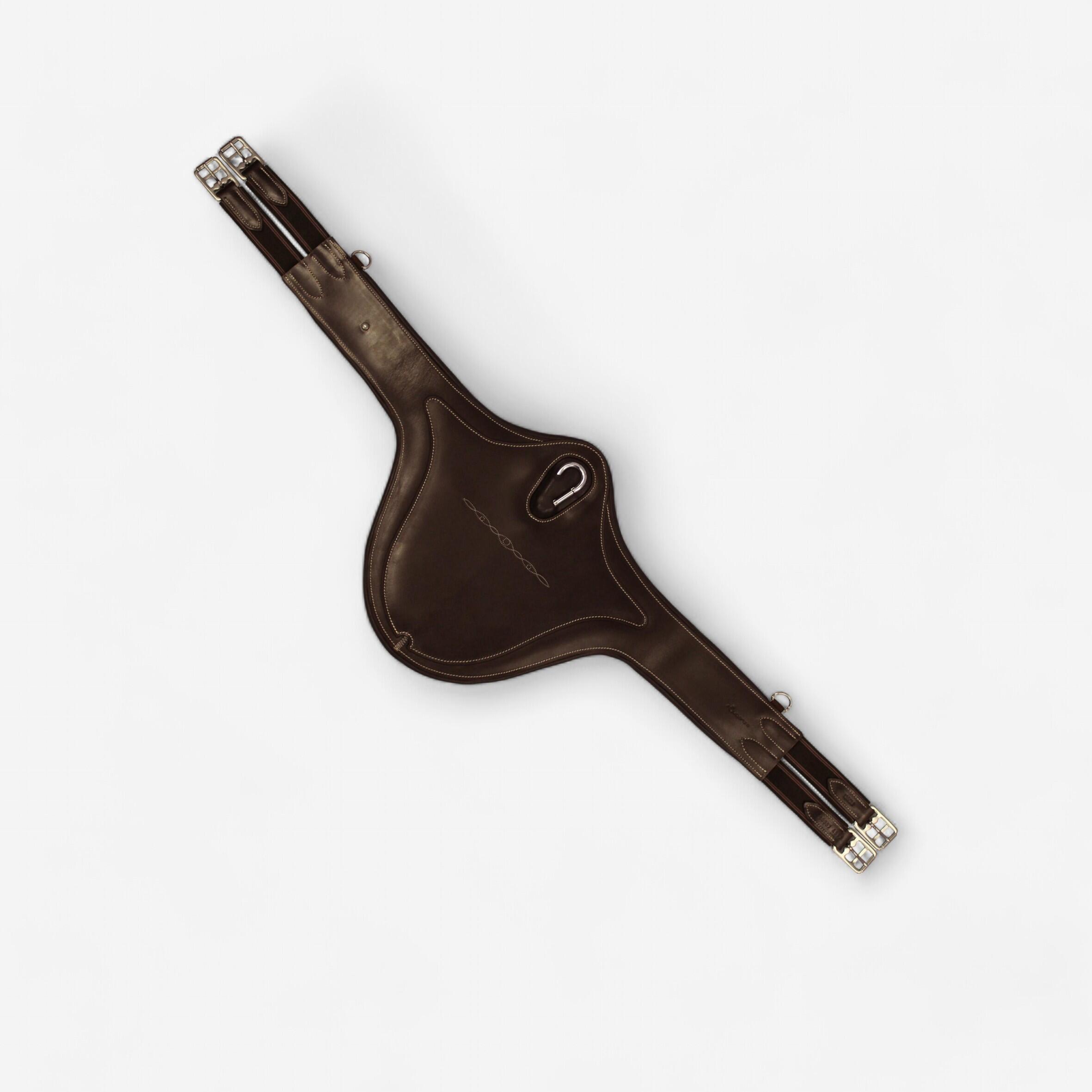 Fouganza Leren Singel Met Buikflap Ruitersport Pony En Paard Romeo fouganza kopen in de aanbieding