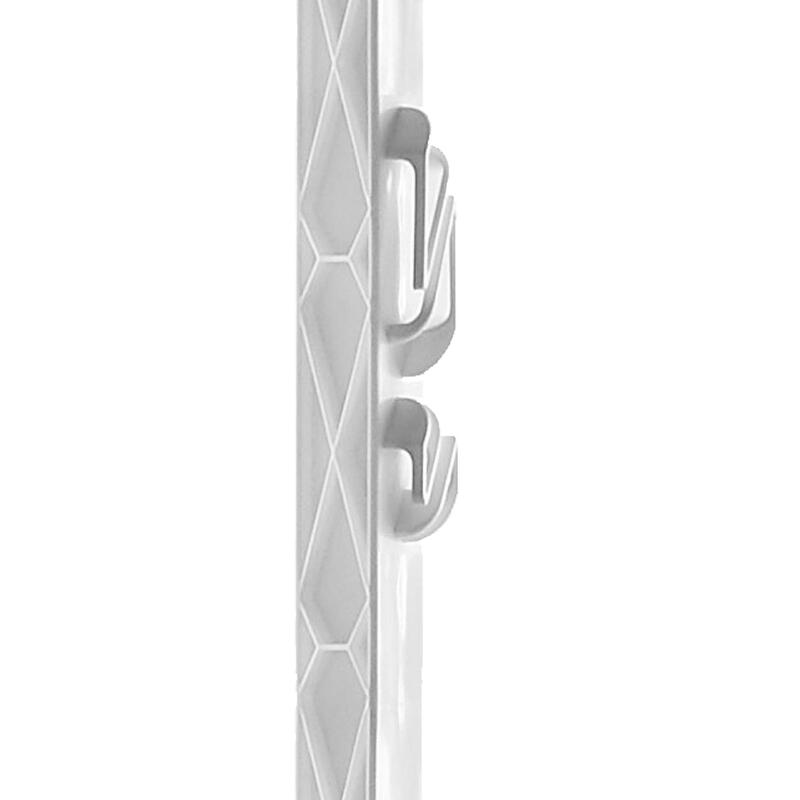 Weidezaunpfähle PVC Titan 160 cm 5er-Set
