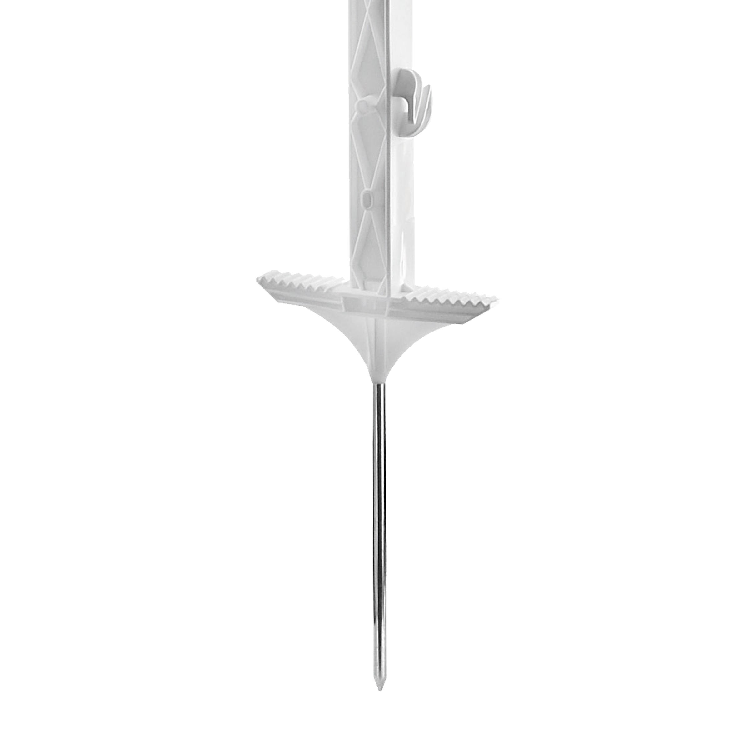 Lot 5 piquets PVC pour clôture équitation 160 cm - Titan 3/4