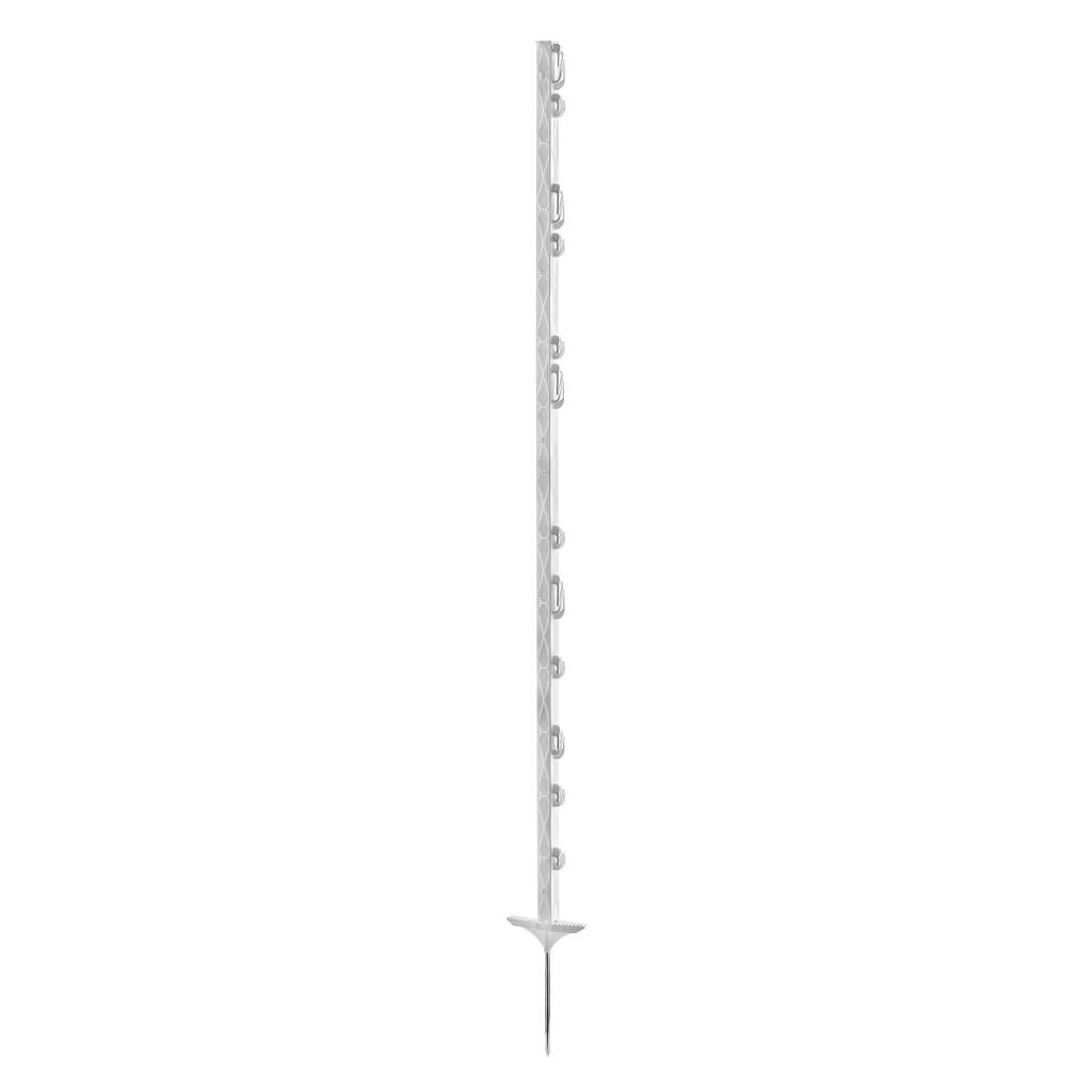 Weidezaunpfähle PVC Titan 160 cm 5er-Set