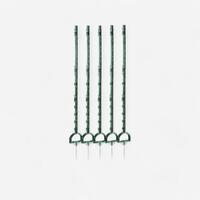 Lot 5 piquets plastique pour clôture équitation vert - 160 cm