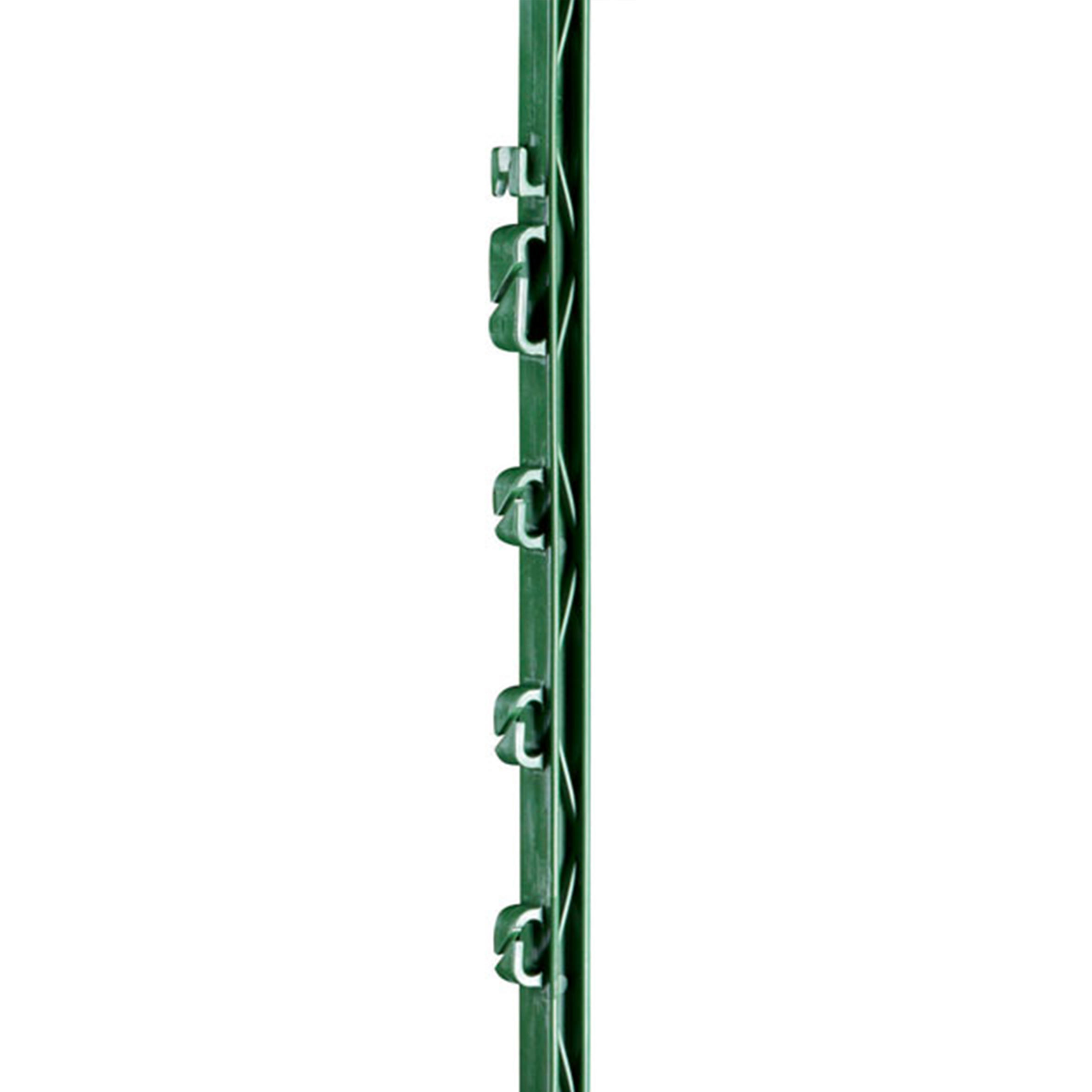Plastic Horse Riding Fencing Posts 160 cm 5-Pack - Green Stirrup 3/5