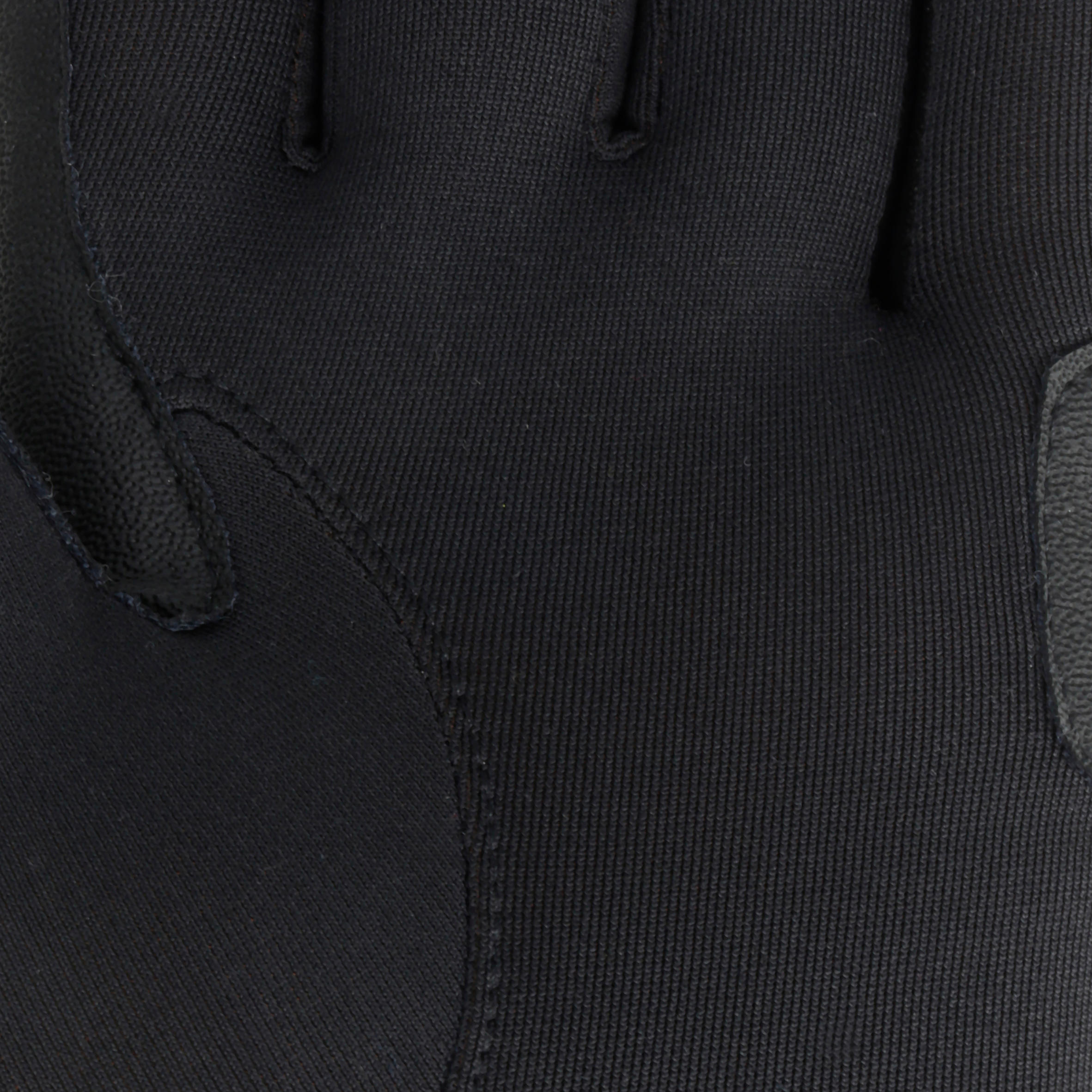 Easywear Children's Warm Horse Riding Gloves Black FOUGANZA Decathlon